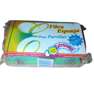 Esponja para parrilla con abrasivo Extralimp