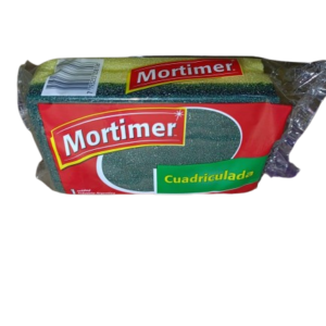 Esponja con abrasivo Mortimer