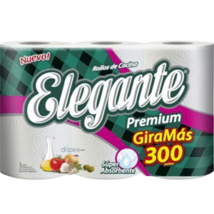 ROLLO DE COCINA ELEGANTE X 100 PAÑOS Giramas